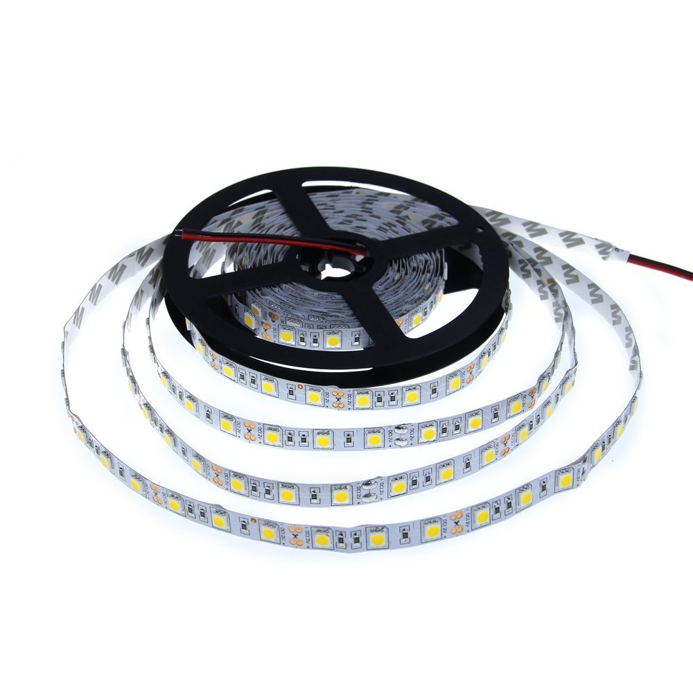 TIRA LED SMD5050, DC24V,Blanco Frío 5M-60 L/M - IP33