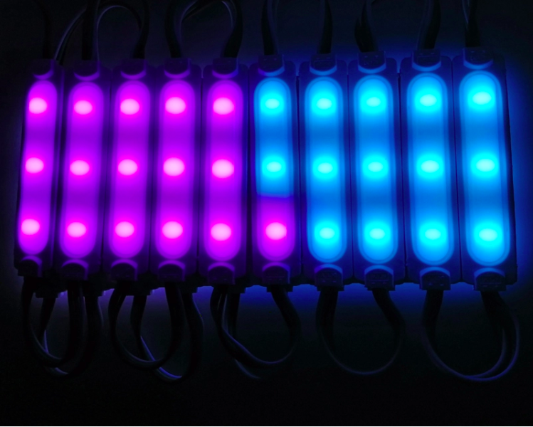 Kit de luces LED 5050 RGB de color para exteriores