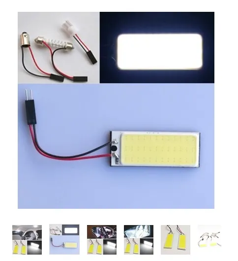 36-COB Panel LED para interior de carros interior 12V