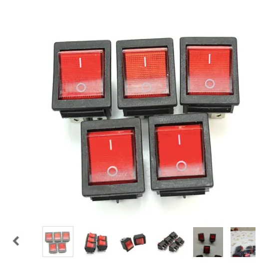 [SLB5a95e] Interruptores de plástico de encendido-apagado eje de balancín cuadrados AC 250V 20A