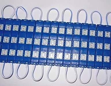 [LB3x15630B37512] Módulo Led 3xSMD 5630, 1,2 W, IP65, Azul