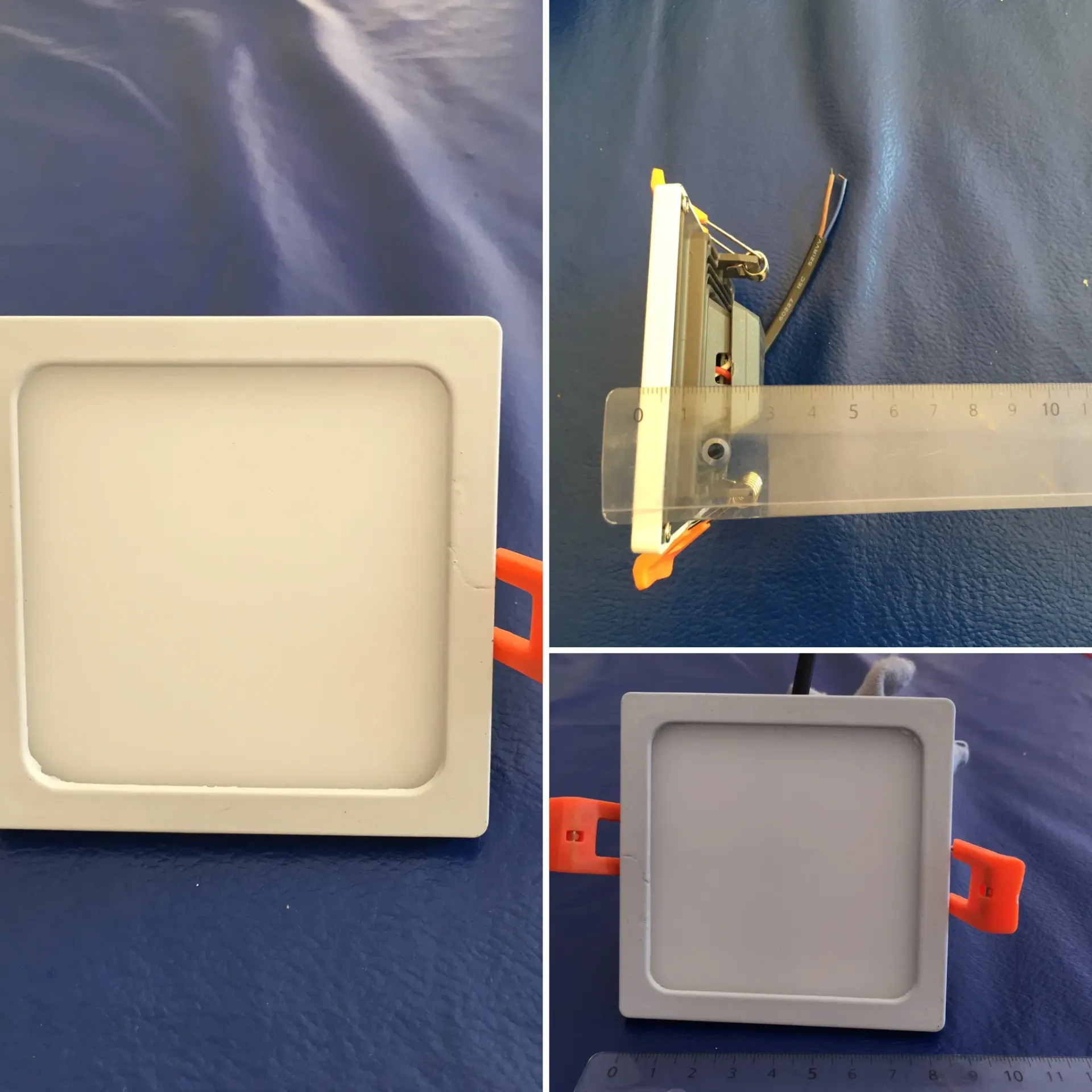 [LB9WLPICBc] Panel LED integrado, 8W, Cuadrado Blanco Cálido