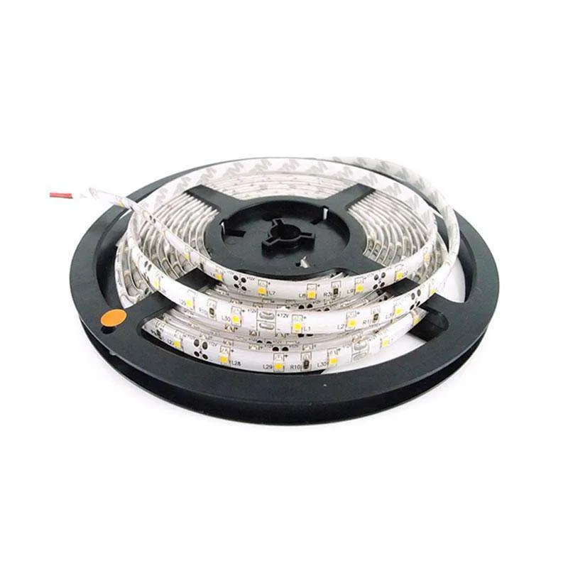 Tira LED BASIC SMD5050, DC12V, 5m (60 Led/m) - IP33 - Blanco Cálido