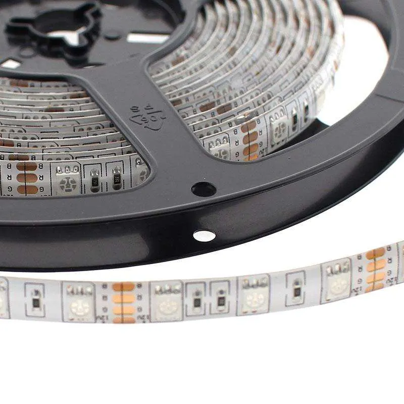 Tira LED SMD5050, RGB, DC12V, 5m (60Led/m) - IP65