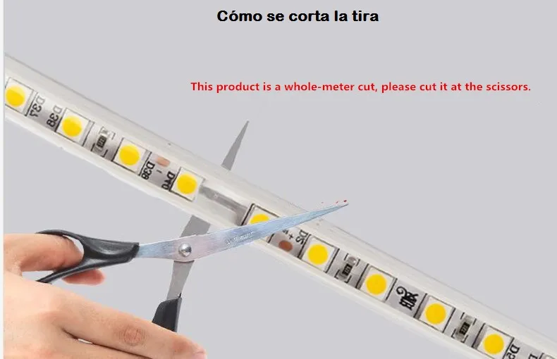 [M5050160BF1011] Tira Manguera LED 5050 a 127V Encapsulado Ip67 por Metro