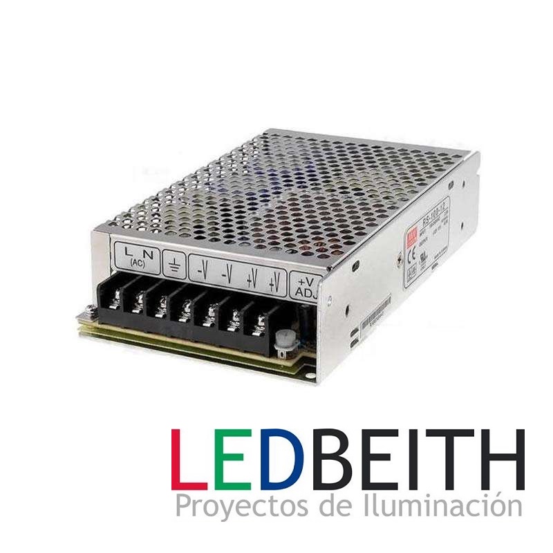 Eliminador metal 12V/10A/120W