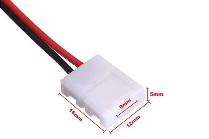 [SLB-LA-001CL] Cable de conexión directa para tira LED monocolor (2 Pin) 8mm
