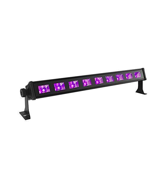 Barra Uv Led 9 X 5w Ultravioleta Luz Negra Disco