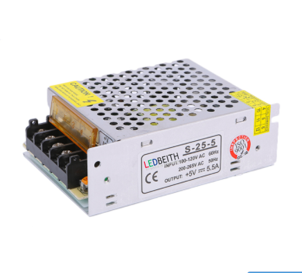 Eliminador de  Metal 5V /25W /5.5A