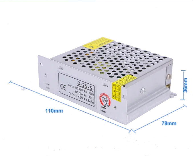 Eliminador de Metal 5V /25W /5.5A