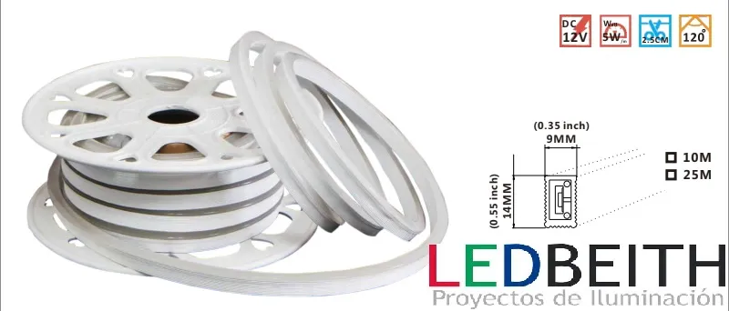 [LB7UCE0003] Manguera de Led Neón Blanco Neutro
