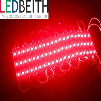 [LB3x15630R06092017] Módulo 3 X 1SMD 5630, IP65, Rojo