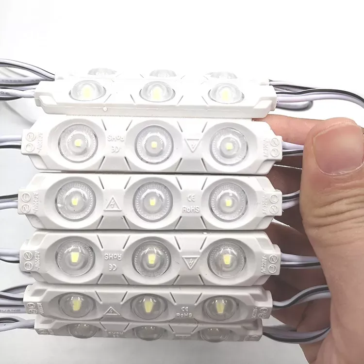 [LB7216110VBF] Módulo LED 110V, 3x12835, IP65, Blanco frío, 2W