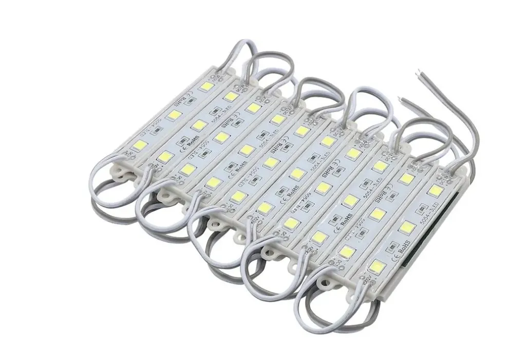 Módulo Led, 3x1SMD5054, 0,72W, IP65, Amarillo