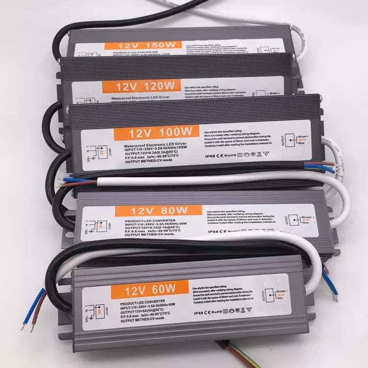 [LB128065IP67] Fuente de alimentación IP67, DC12V/60W/5A