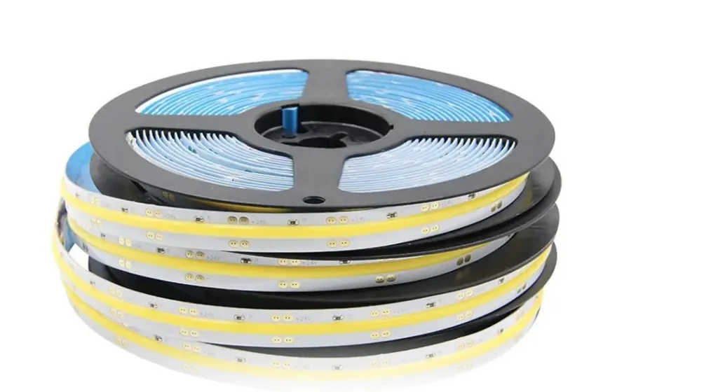 Tira LED Monocolor COB, ChipLed, DC12V, 5m (320Led/m), IP20, Blanco Cálido