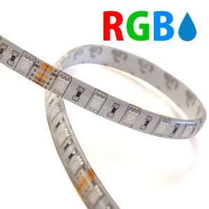 [LB5050RGB024] Tira LED SMD5050, DC12V, 5m (60 Led/m) - IP33 - RGB
