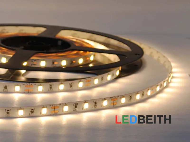 Tira flexible SMDHQ5630, 5M, IP33; Blanco Cálido