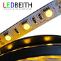 Tira LED SMD5050, DC12V, 5m (60 Led/m) - IP33, Amarilla