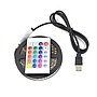 KIT Light Bar TV Back Lighting Kit+USB Remote Control 5V 5050 60SMD/M RGB LED Strip